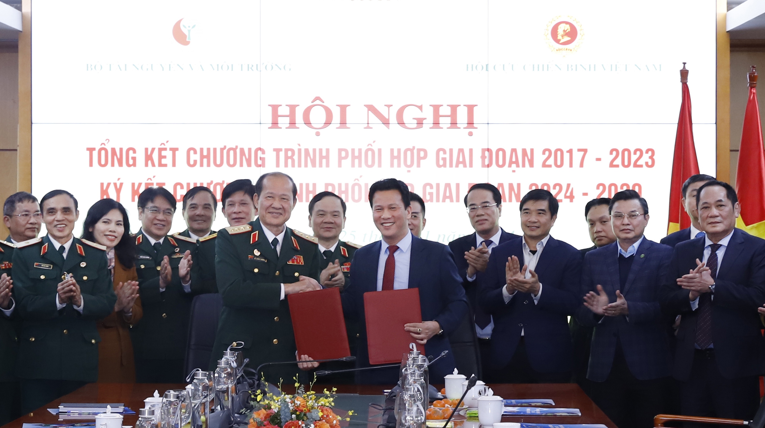 Cựu chiến binh tham gia bảo vệ môi trường, ứng phó biến đổi khí hậu- Ảnh 1.