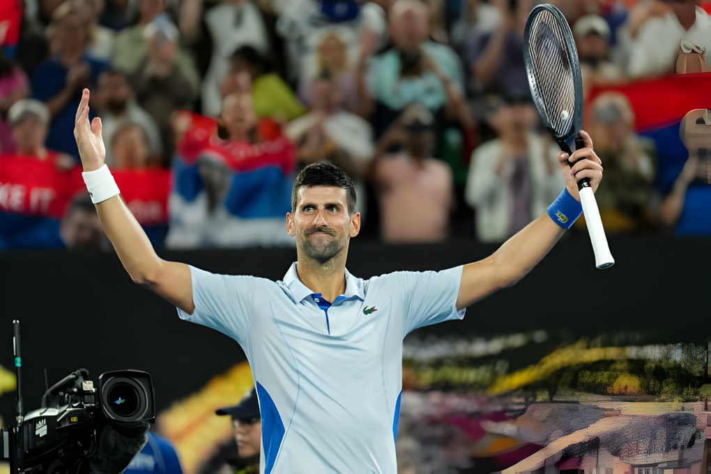 Djokovic lần thứ 58 vào tứ kết Grand Slam - 1