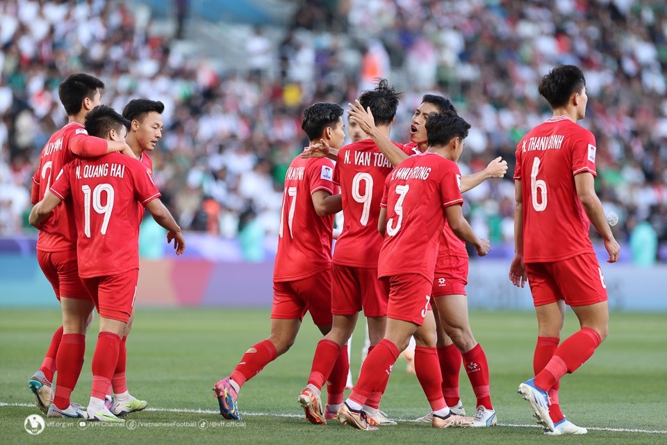 Asian Cup: Đội tuyển Việt Nam là đội bóng Đông Nam Á giành chiến thắng ở vòng đấu loại trực tiếp