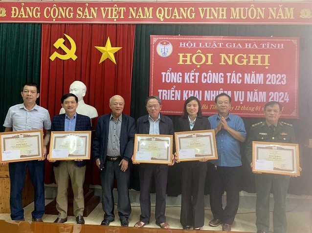 Sự kiện - Hội Luật gia Hà Tĩnh tổng kết năm 2023 và triển khai công tác năm 2024