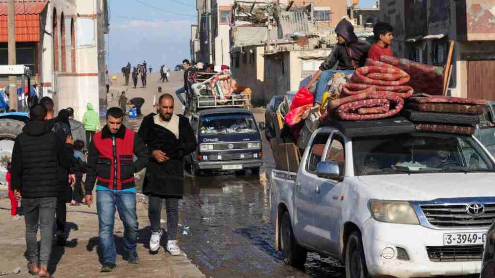 Tình cảnh người dân ở Dải Gaza. Ảnh: The Press Democrat