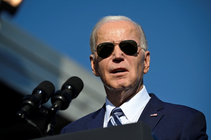 Tổng thống Mỹ Joe Biden phát biểu tại Philadelphia, bang Pennsylvania ngày 13/10/2023. Ảnh: AFP