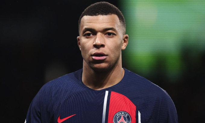 Mbappe trong trận PSG thắng Metz 3-1 hôm 20/12/2023. Ảnh: AFP