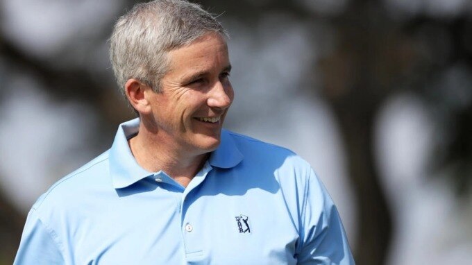 Đặc phái viên PGA Tour Jay Monahan. Ảnh: AFP