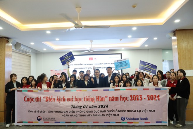 Cuộc thi &quot;Diễn kịch vui học tiếng Hàn&quot; thu hút 55 đội đăng ký tham gia