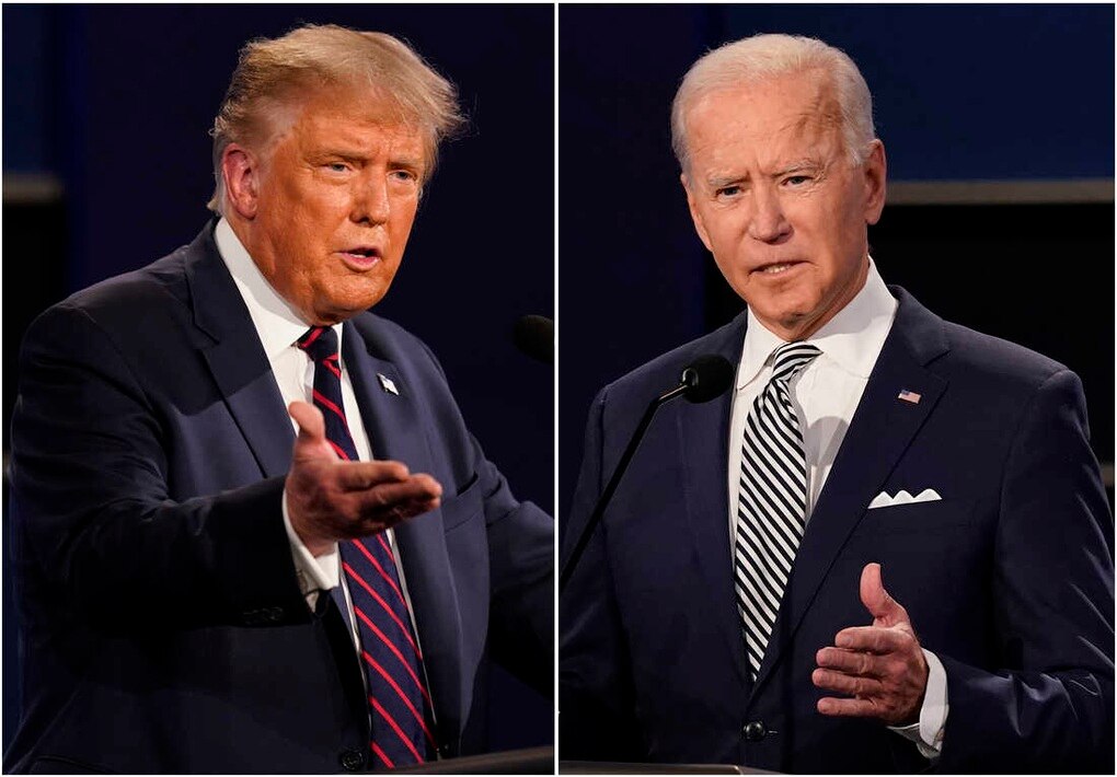 Ông Trump dẫn trước ông Biden trong cuộc bầu cử giả định - 1