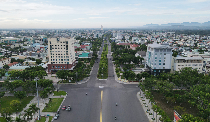 Thành phố Tam Kỳ được quy hoạch sạpa nhập với huyện Núi Thành, thành đô thị loại I, năm 2030. Ảnh: Đắc Thành