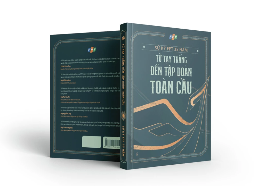 Sách FPT 35 năm - Từ tay trắng đến Tập đoàn toàn cầu