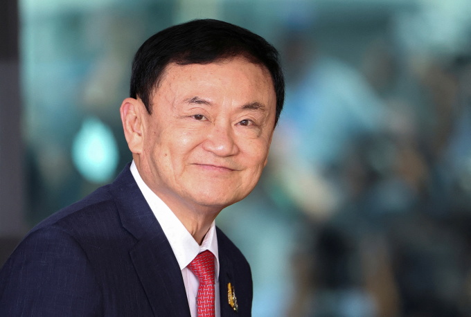 Cựu thủ tướng Thaksin về Thái Lan ngày 22/8/2023. Ảnh: AFP