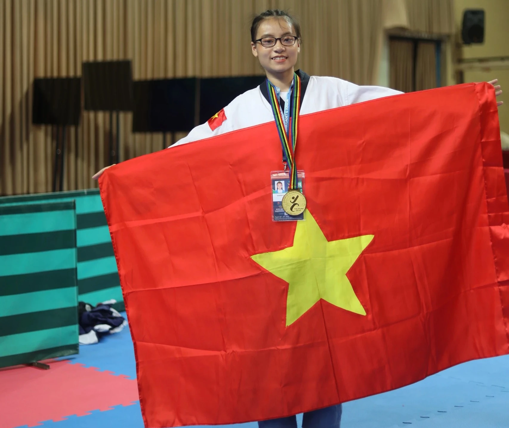 Cô gái vàng của taekwondo: Thể thao giỏi, học tập tài năng- Ảnh 1.