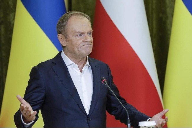 Thủ tướng Ba Lan Donald Tusk. (Nguồn: EPA/EFE)