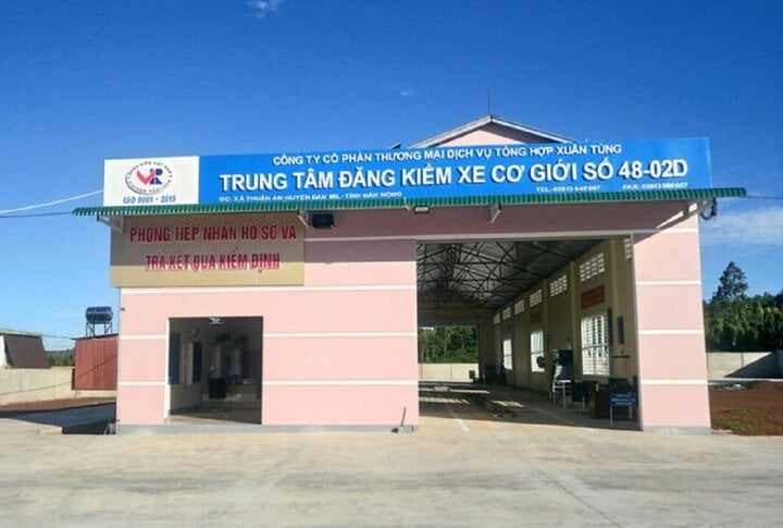 Trung tâm đăng kiểm xe cơ giới 48-02D.