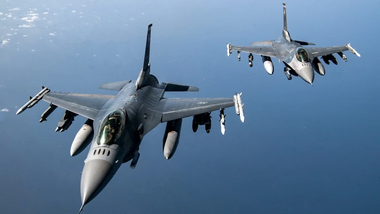 Máy bay f-16 của Mỹ. Ảnh: US Army