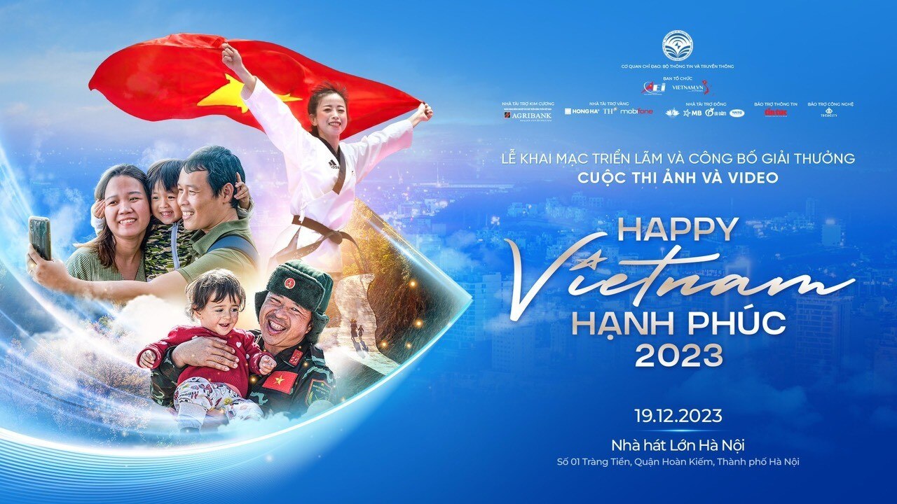 Sau 4 tháng phát động kể từ tháng 6-10/2023, cuộc thi ”Việt Nam hạnh phúc - Happy Vietnam năm 2023” đã thu hút được hơn 7.000 tác phẩm ảnh và video tham dự từ các tác giả trong nước và quốc tế.