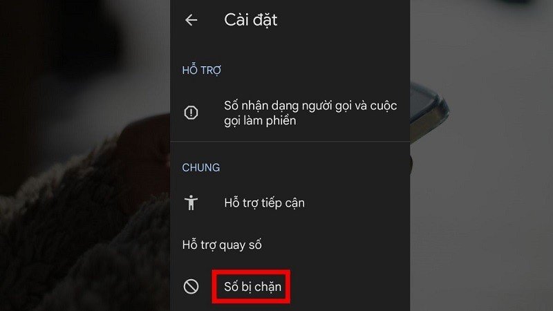 Cách chặn số điện thoại ngoài danh bạ trên Samsung nhanh chóng