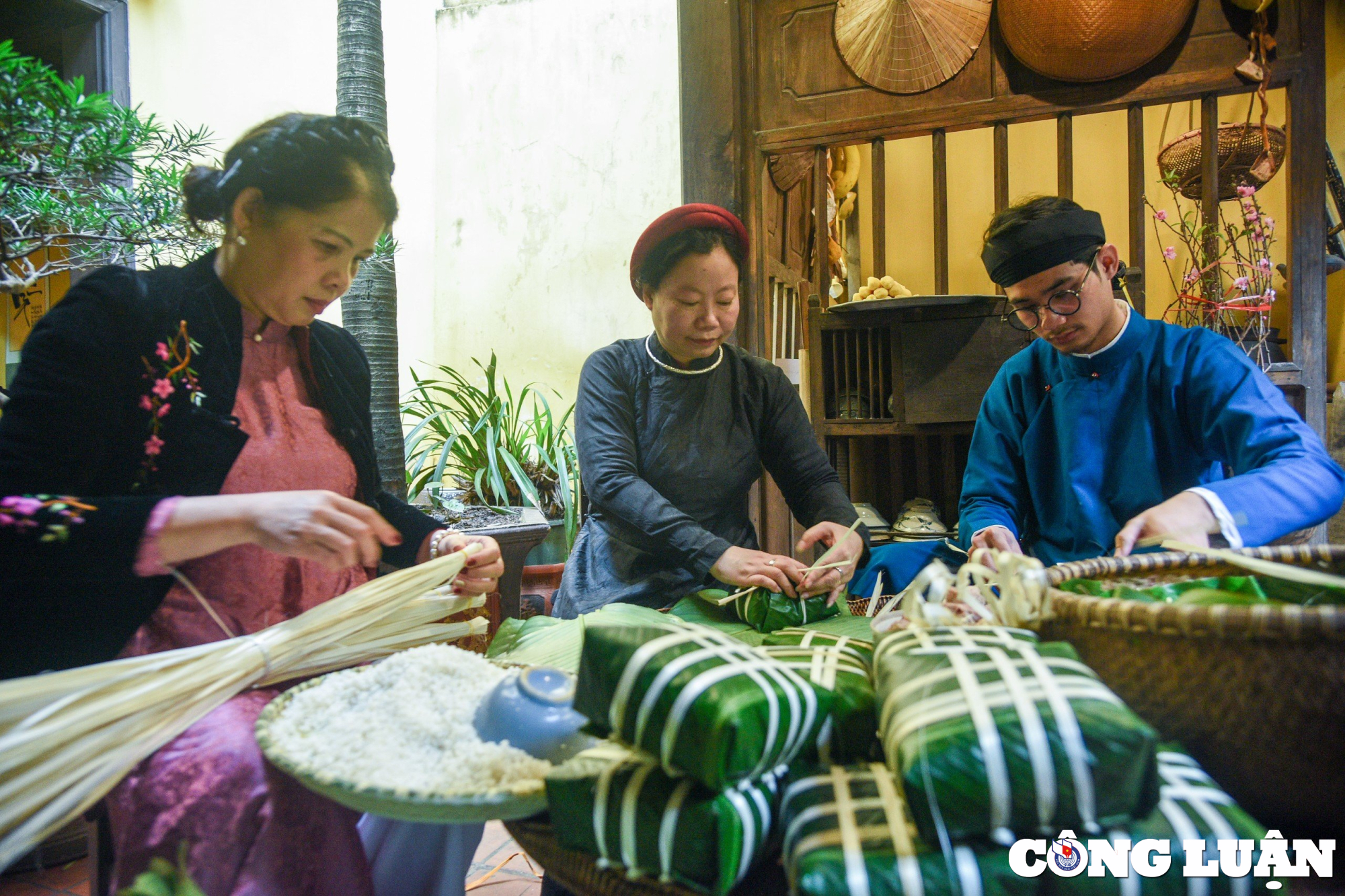 trai nghiem goi banh chung tai ngoi nha di san ha noi hinh 12