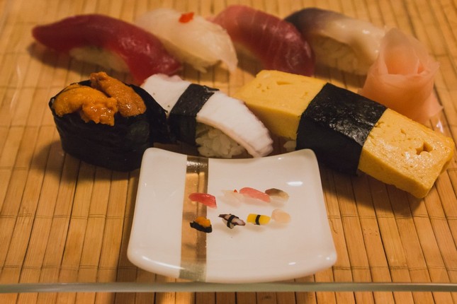 Thế giới - Miếng sushi nhỏ nhất thế giới nhỏ cỡ nào? (Hình 2).