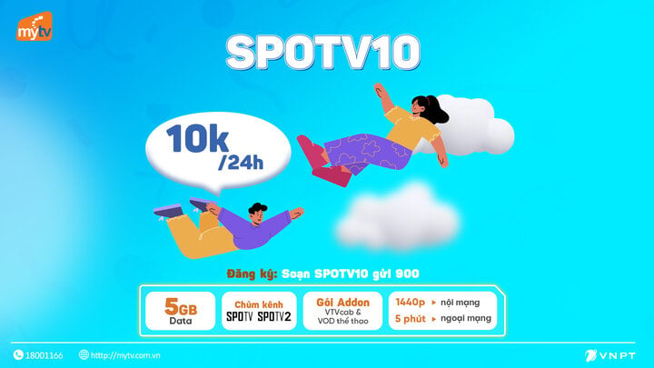 Khám phá Top 2 gói cước hot có chùm SPOTV độc quyền của MyTV - 2