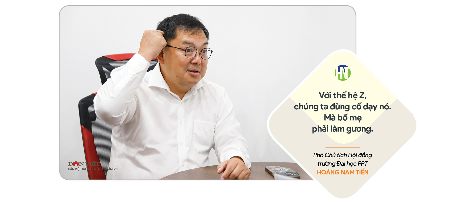 Phó Chủ tịch Hội đồng trường Đại học FPT Hoàng Nam Tiến: Phải biến AI thành “con sen” của mình - Ảnh 10.