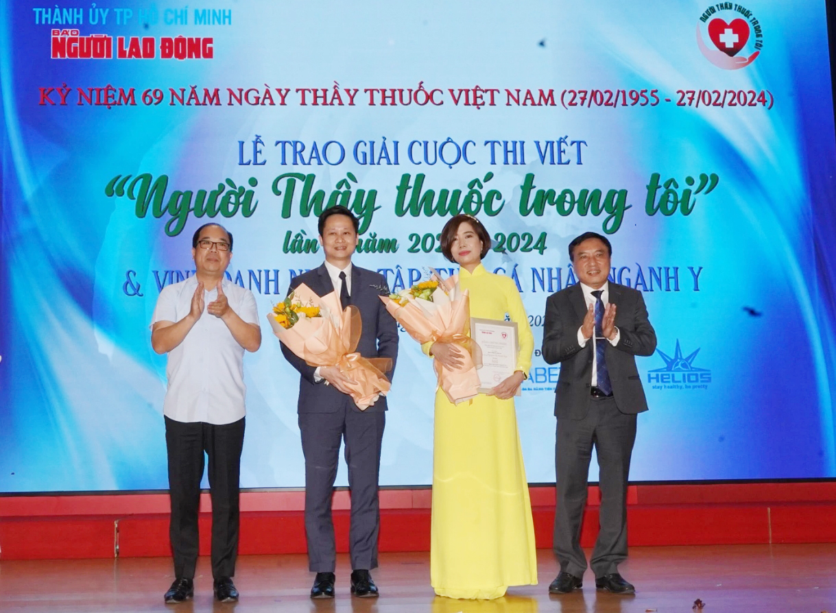 bao nguoi lao dong trao giai cuoc thi viet nguoi thay thuoc trong toi lan 2 hinh 2