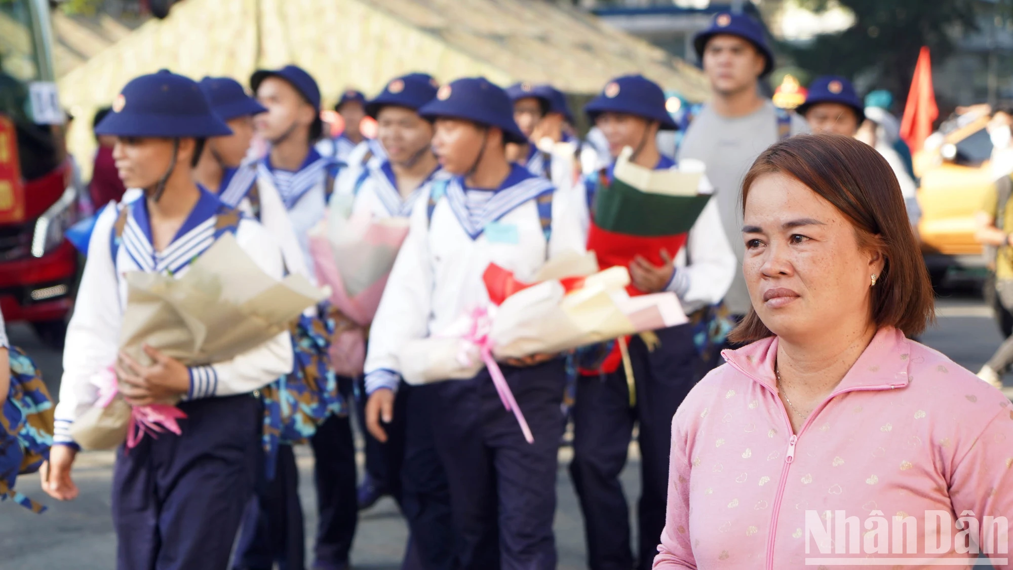 [Ảnh] Những nụ cười ngày tân binh lên đường nhập ngũ ảnh 9