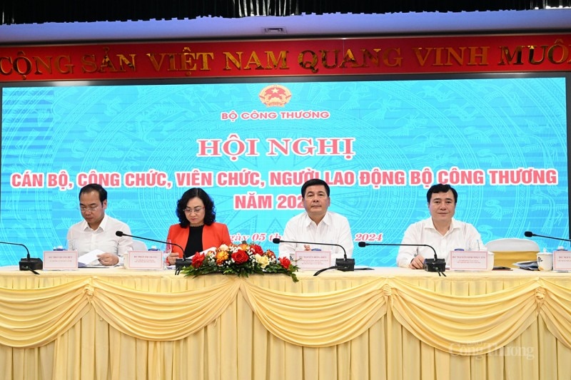 Hội nghị cán bộ, công chức, viên chức, người lao động Bộ Công Thương năm 2024