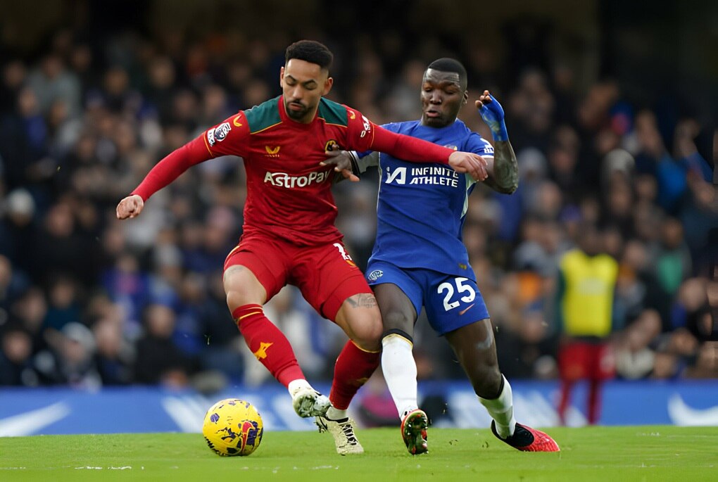 Chelsea thua ngược trên sân nhà trước Wolves - 1