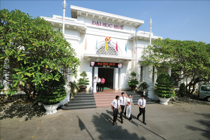 Khuôn viên Đại học Huế. Ảnh: Hue University