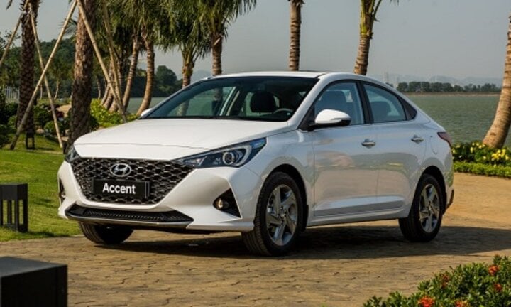 Xe Hyundai Accent bản MT Tiêu chuẩn số VIN 2023 giảm 49 triệu đồng so với giá niêm yết, xuống còn 377 triệu đồng. (Ảnh minh hoạ)