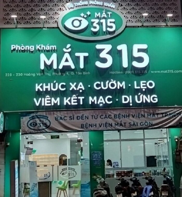 Hệ thống Y tế Mắt 315