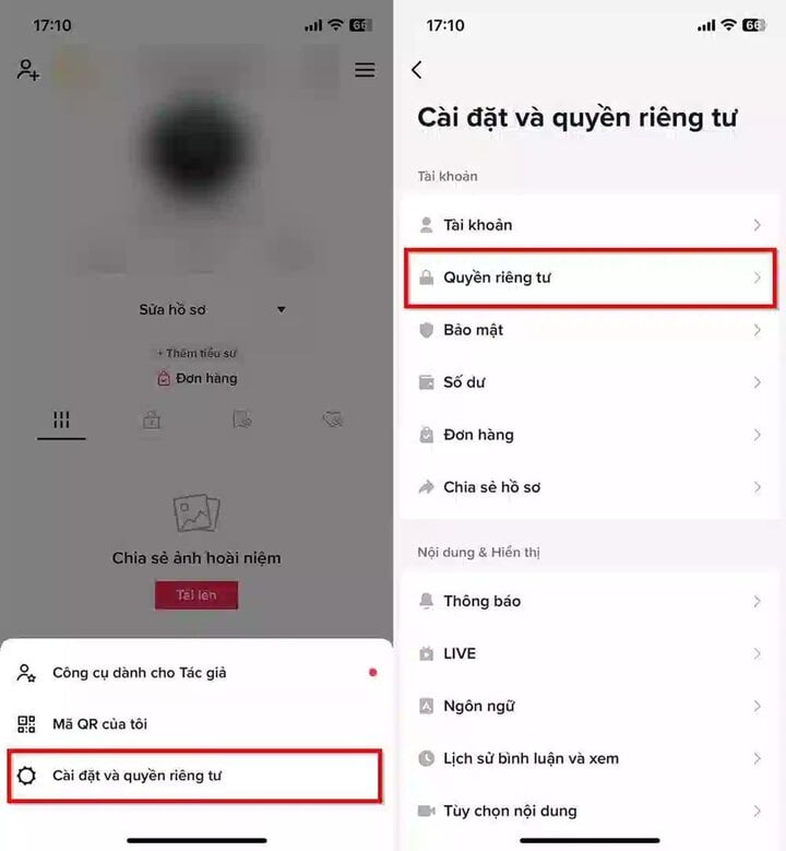 Hướng dẫn cách xóa dữ liệu vị trí trên TikTok - 1