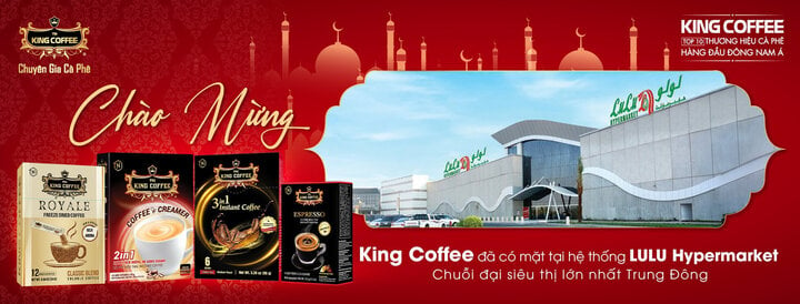 King Coffee xâm nhập thành công chuỗi đại siêu thị LuLu Hypermarket - 2