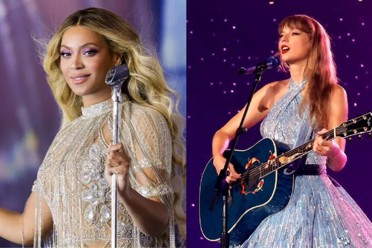 Renaissance của Beyoncé và The Eras Tour của Taylor Swift đều đạt kỷ lục phòng vé