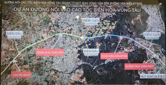 Vũng Tàu thu hồi hơn 26 ha đất làm đường nối với cao tốc Biên Hoà - Vũng Tàu ảnh 1