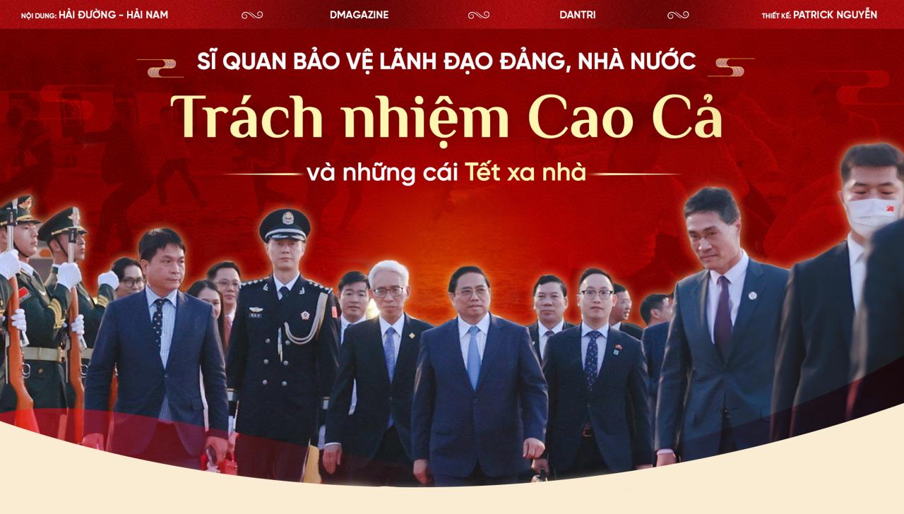 Sĩ quan bảo vệ lãnh đạo Đảng, Nhà nước: Trách nhiệm và những cái Tết xa nhà