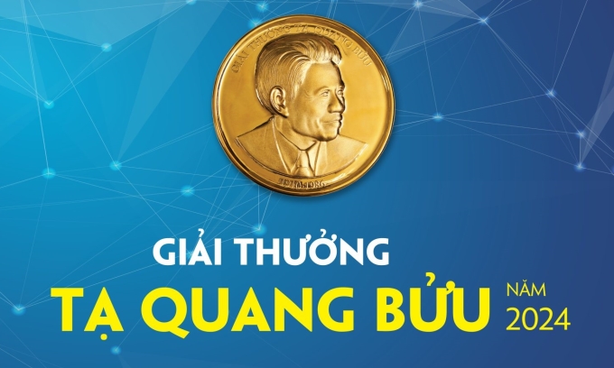 Giải thưởng Tạ Quang Bửu 2024. Ảnh: Nafosted