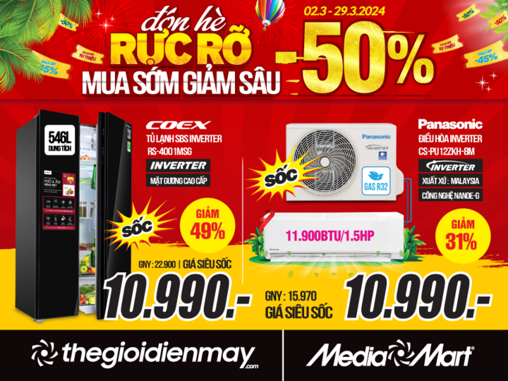 MediaMart chào hè, mua sớm giảm cực sâu  - 2