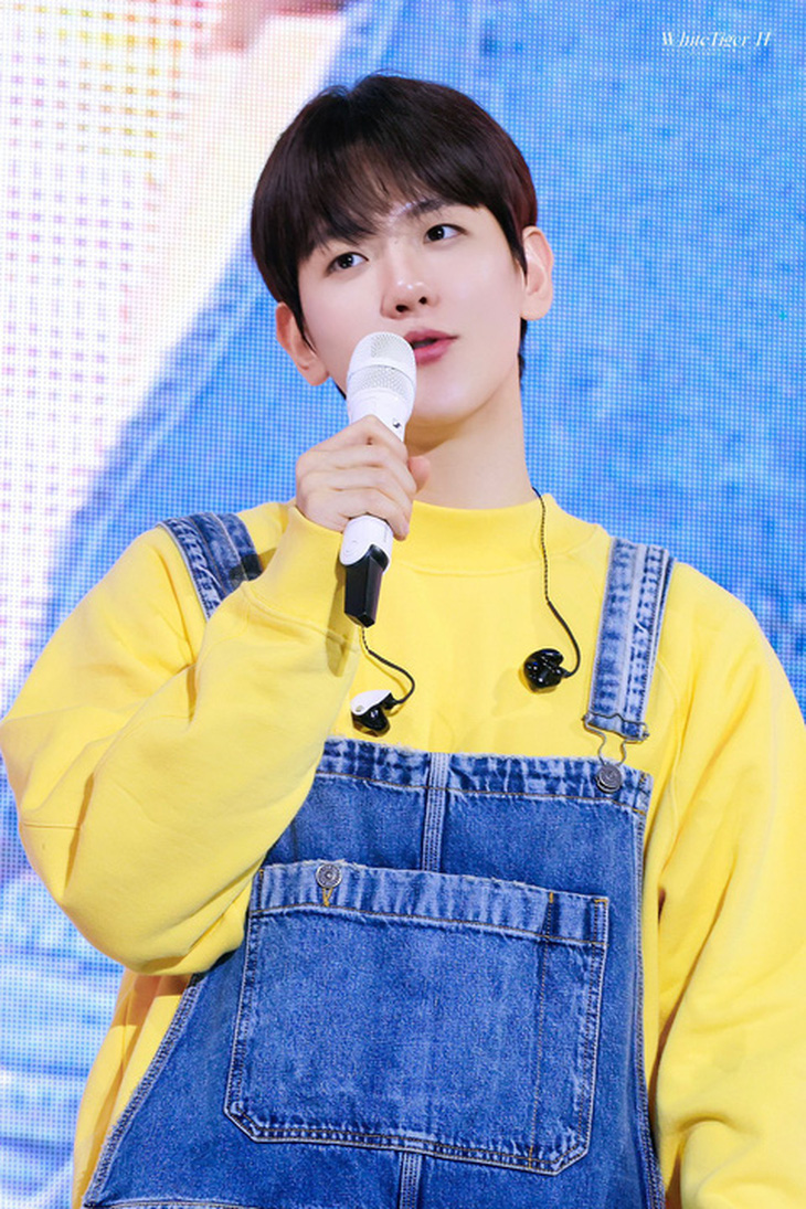 Baekhyun trong một sự kiện fanmeeting - Ảnh: Naver