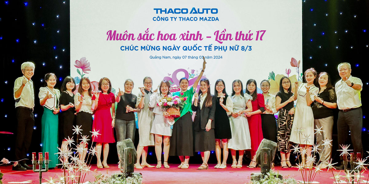 Nhà máy THACO KIA tổ chức chương trình Muôn sắc hoa xinh_