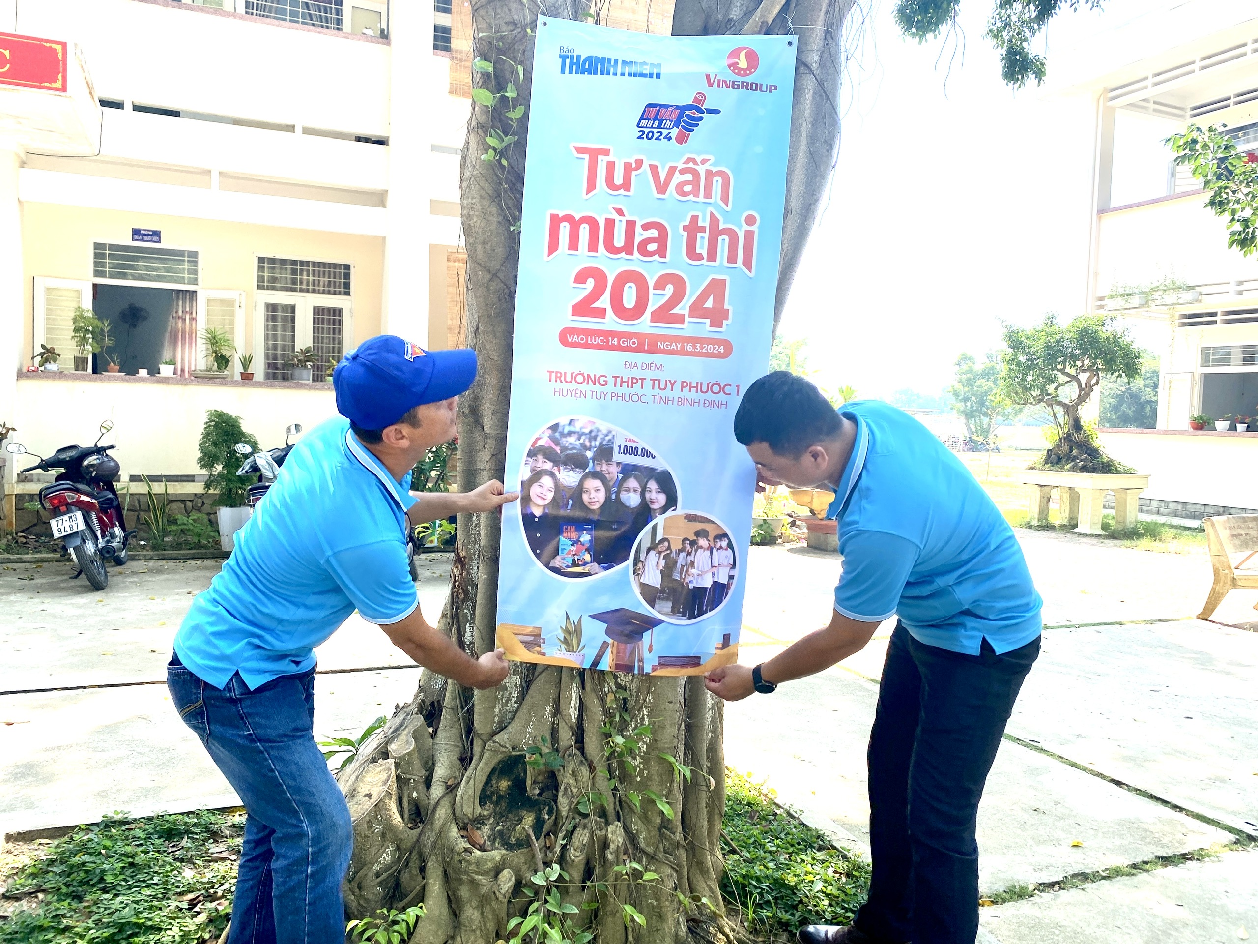 Tư vấn mùa thi tại Bình Định: Sẵn sàng đón hàng ngàn học sinh vào ngày mai- Ảnh 2.