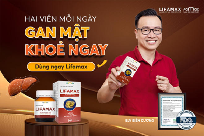 Giải độc gan Lifamax - Lựa chọn an toàn cho người thường xuyên uống rượu bia.