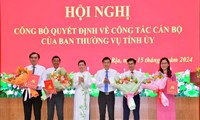 Ban Thường vụ Tỉnh ủy Bà Rịa - Vũng Tàu chỉ định nhân sự 