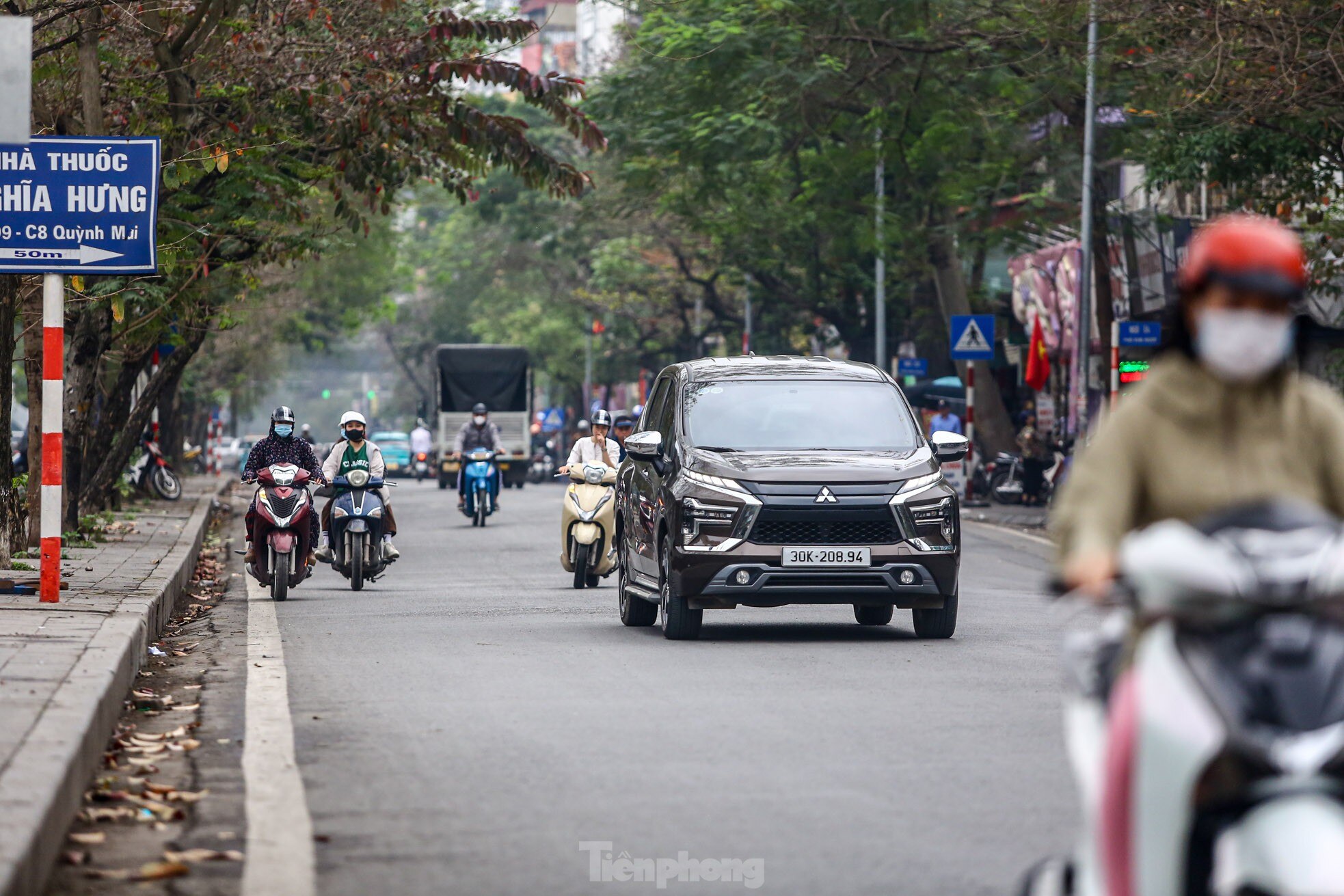 Điều chỉnh giao thông phố Kim Ngưu, hàng loạt phương tiện đi ngược chiều bất chấp biển cấm ảnh 14