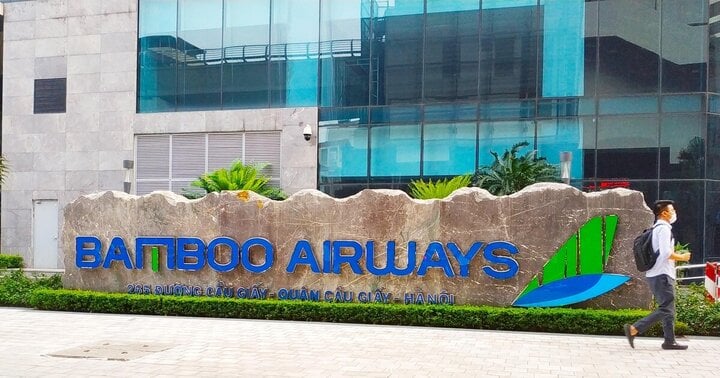 Trụ sở cũ của Bamboo Airways. (Ảnh: ANTD)