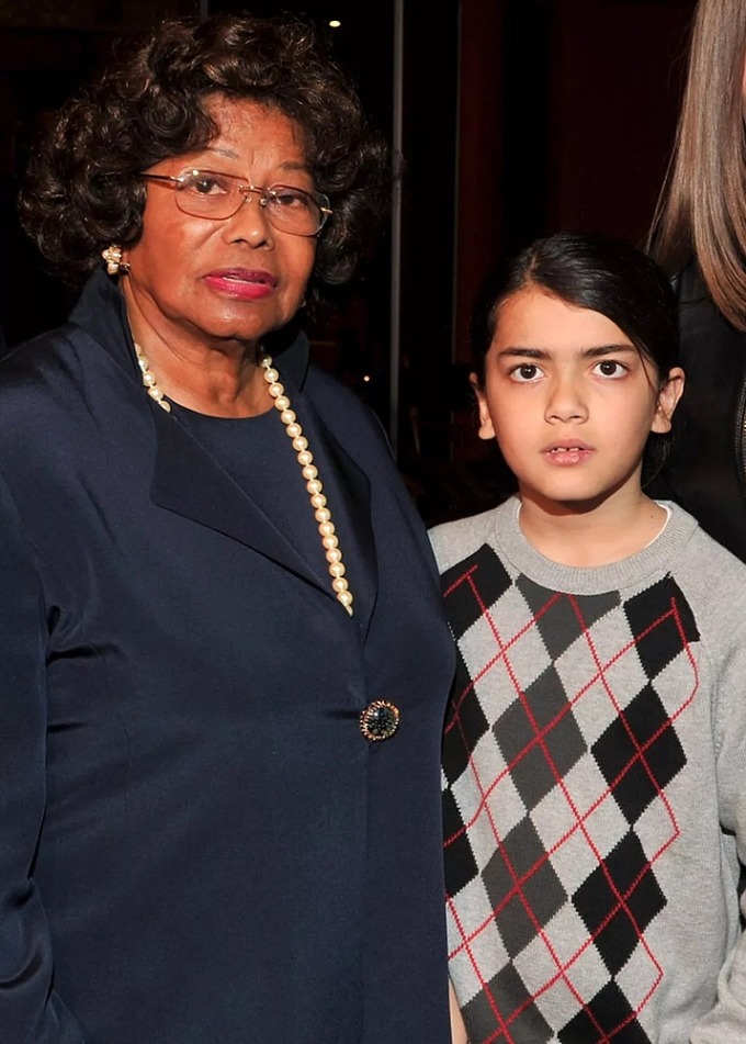 Bà Katherine Jackson (trái) và Bigi năm 2012. Ảnh: WireImage