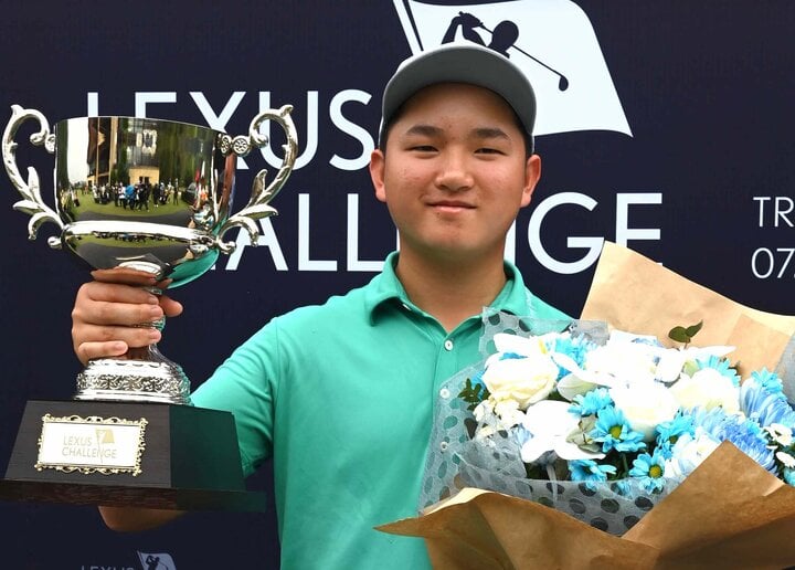 Nguyễn Anh Minh tham dự giải golf Lexus Challenge 2024.