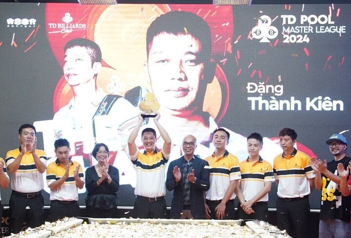 Đặng Thành Kiên vô địch TD Pool Master League 2024.