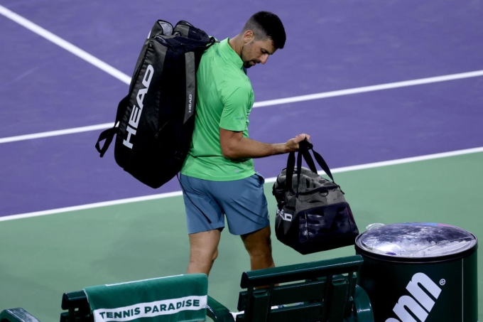 Djokovic mới chơi hai giải từ đầu năm và đều không vào chung kết. Ảnh: ATP