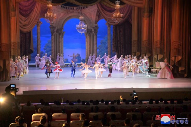 Vở ballet "Người đẹp ngủ trong rừng". (Nguồn: Yonhap)