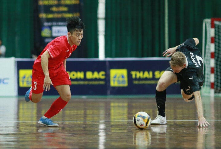 Đội tuyển futsal Việt Nam hòa New Zealand.